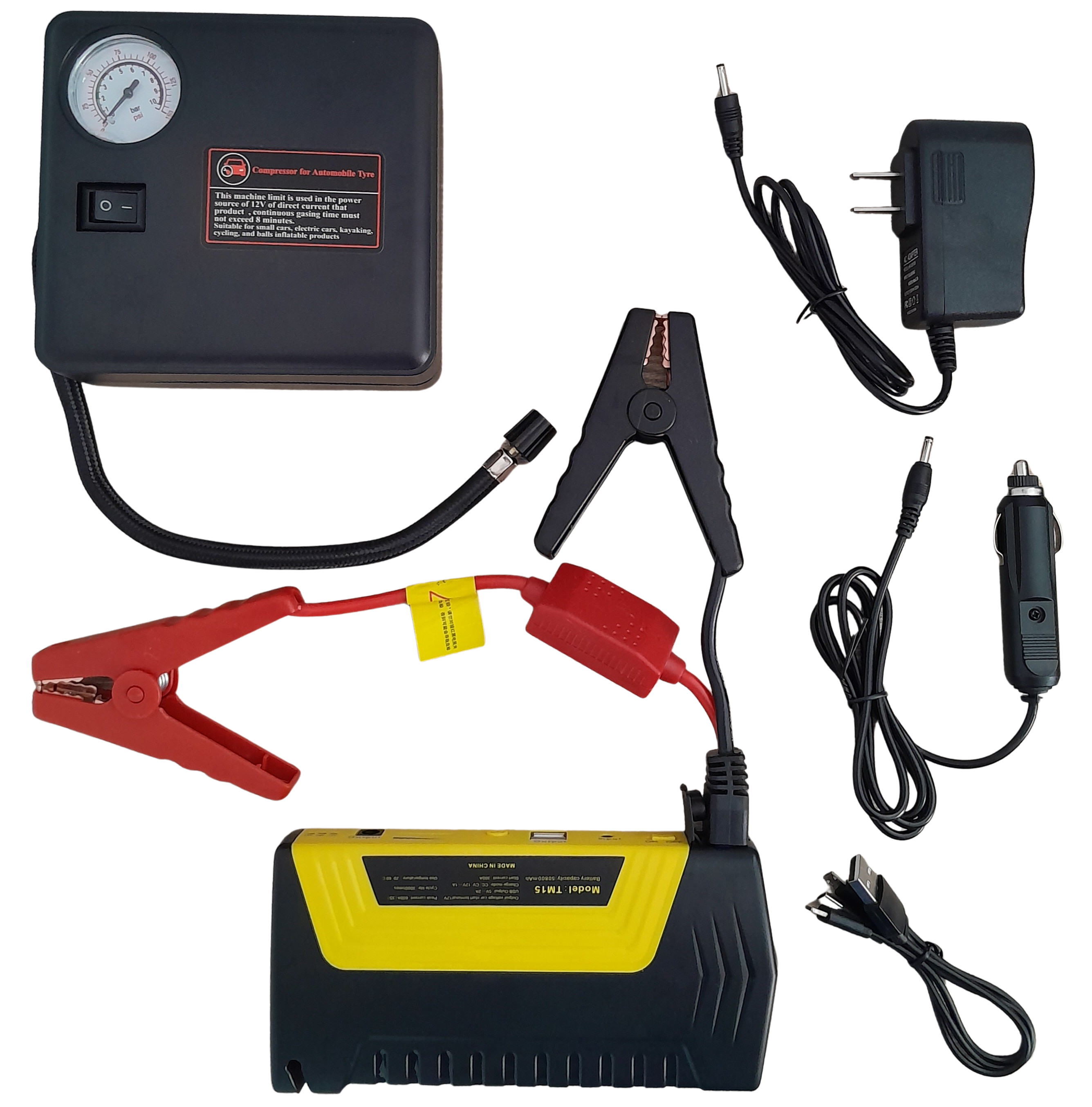 Miniatura 4 de ARRANCADOR DE BATERIA+COMPRESOR DE AIRE